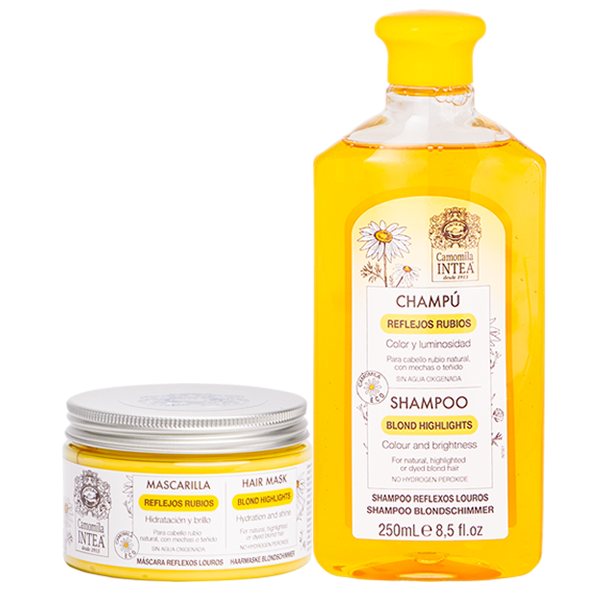 Champú + Mascarilla reflejos rubios