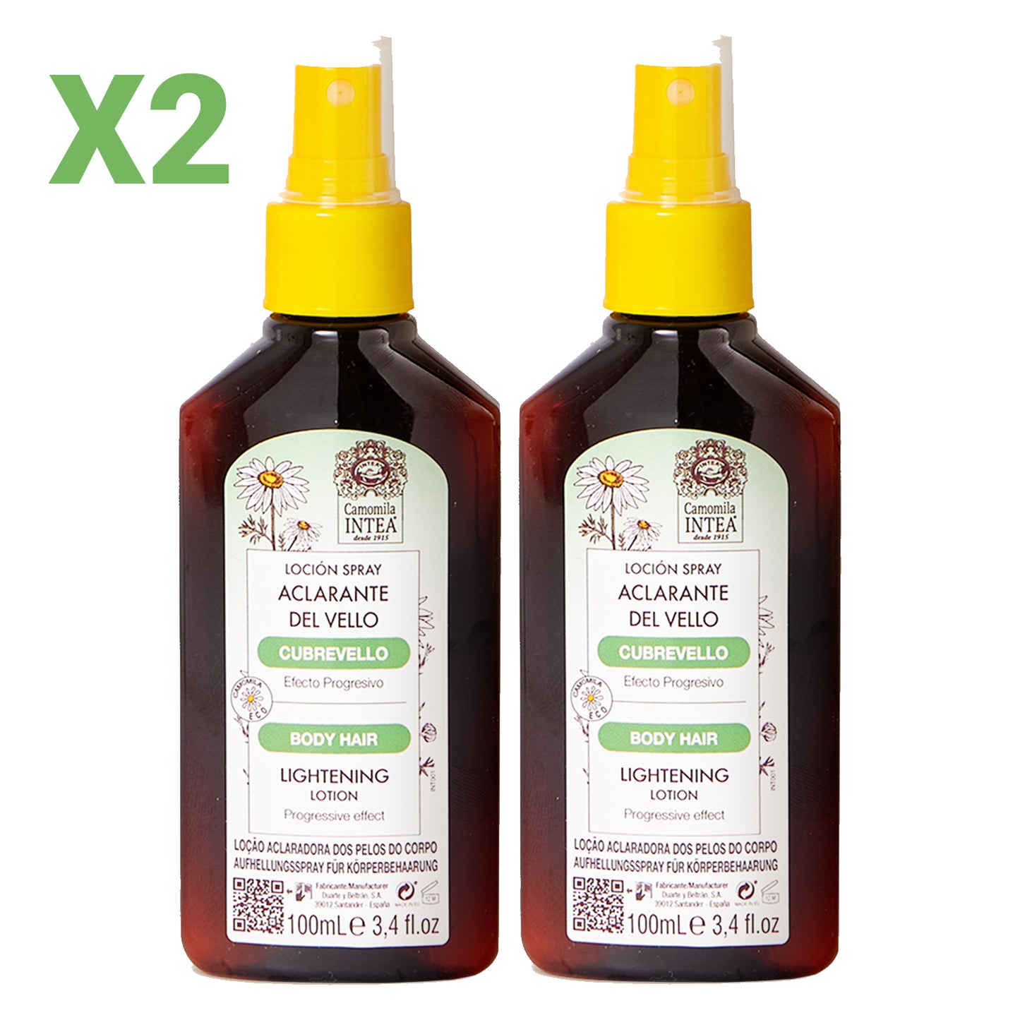 Lleva 2 Spray Cubrevellos por el precio de 1