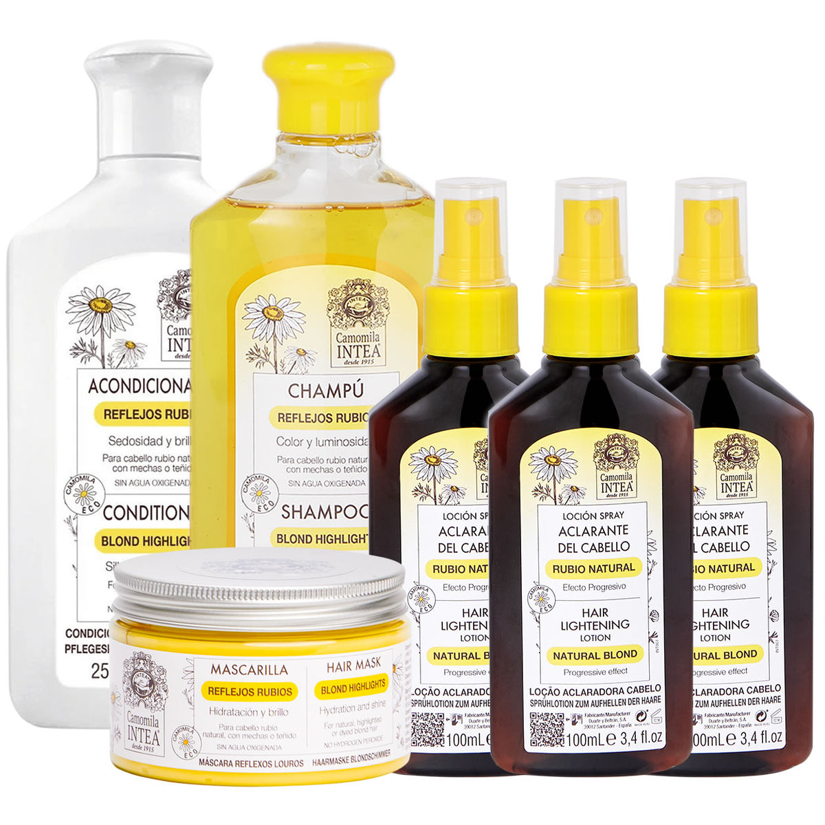 Pack Aclarante - Rubio Natural 90 Días