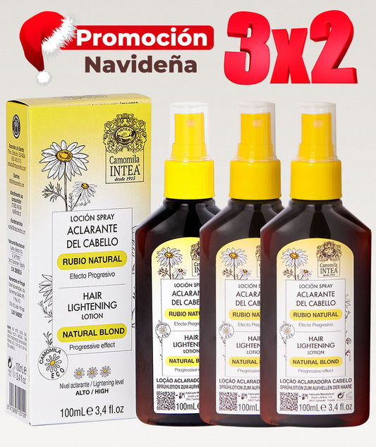 3x2 Aclarante de Cabello Rubio Natural