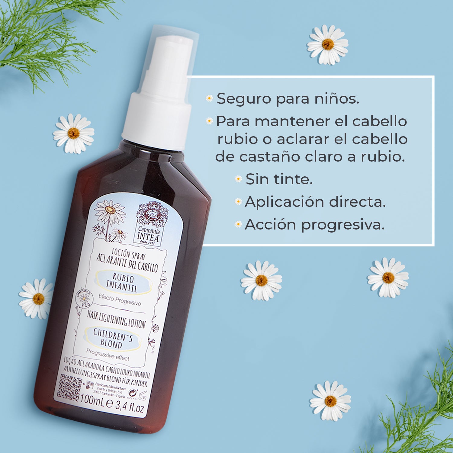Kit Aclarante - Rubio infantil