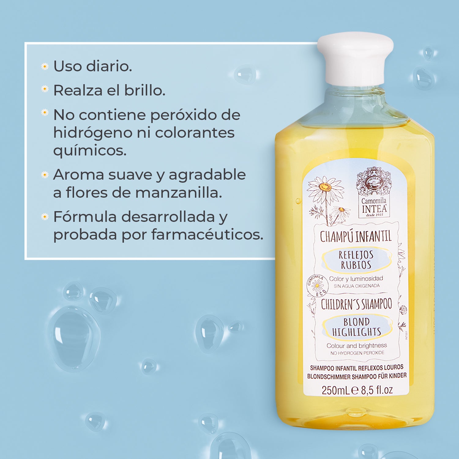 Kit Aclarante - Rubio infantil
