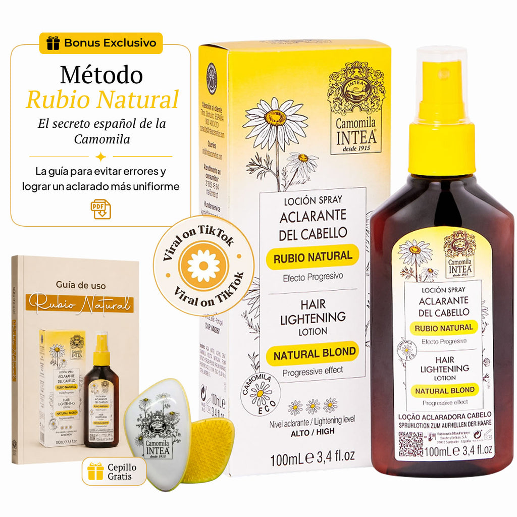 Aclarante de Cabello Rubio Natural