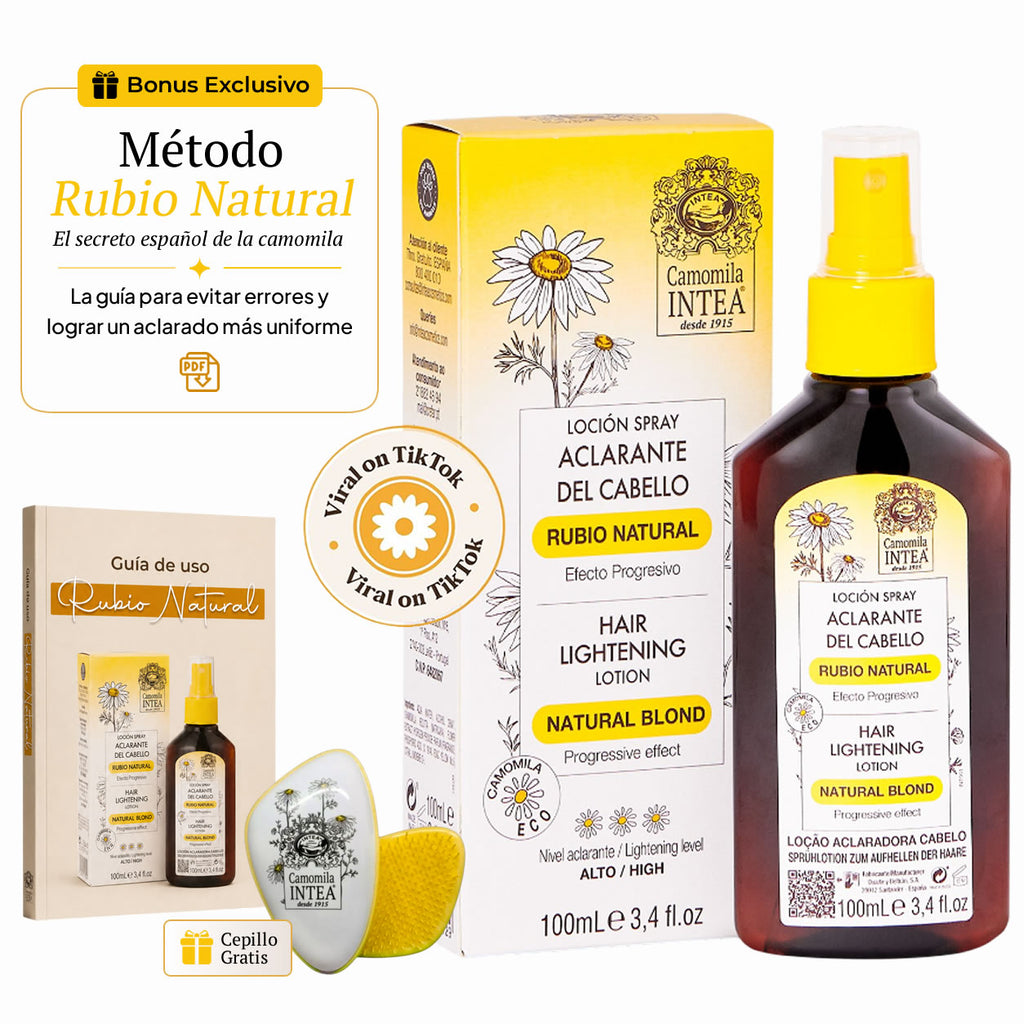 Aclarante de Cabello Rubio Natural